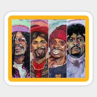 DAVE CHAPELLE AND FRIENDS Sticker